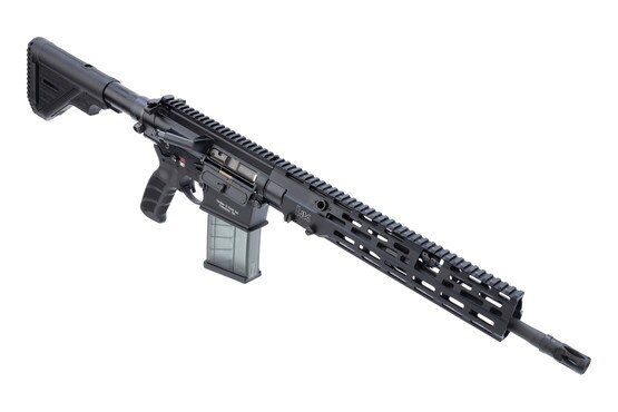 H&K MR762 A4 Rifle features a gas piston operated system